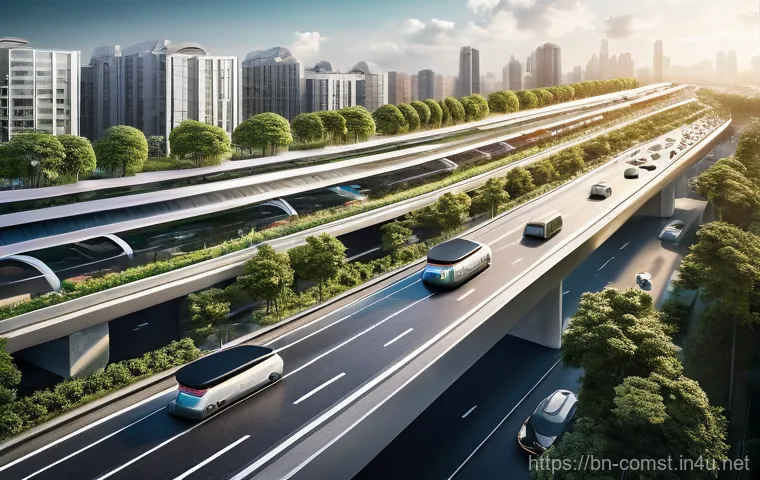 자율주행 시스템 설계 - **"The Autonomous Lounge: Comfort and Connectivity"**
    The luxurious and spacious interior of a s...