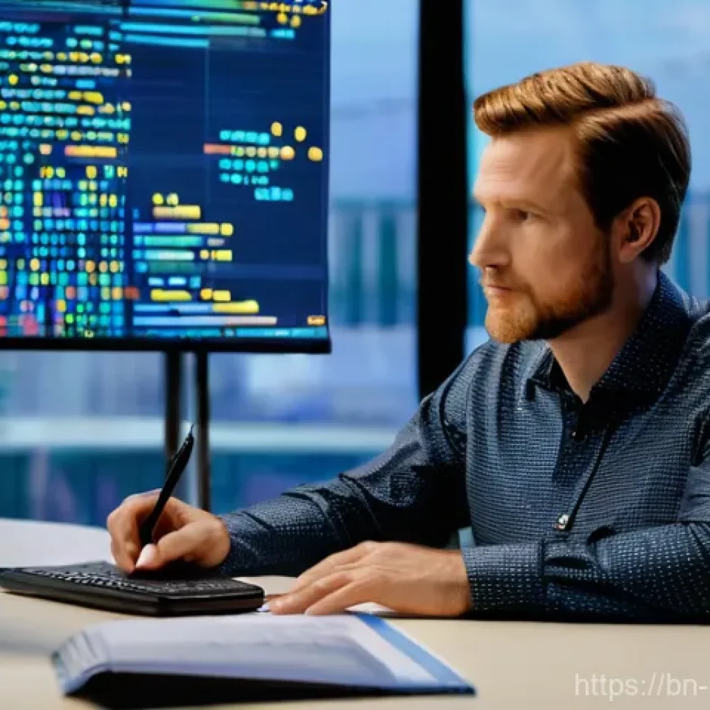 파이썬 데이터 분석 - **Prompt 1: The Clarity of Python Data Analysis**
    "A diverse male data analyst in his late 20s t...