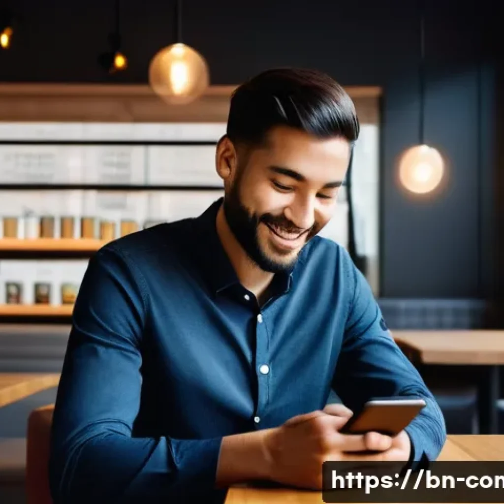 모바일 네이티브 앱 개발 - **Modern App Experience powered by AI**
    "A diverse young professional, in their late 20s, with a...
